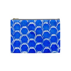 Hexagon Windows Cosmetic Bag (medium) by essentialimage