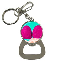 Two Hearts Bottle Opener Key Chain by essentialimage