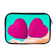 Two Hearts Apple Macbook Pro 17  Zipper Case by essentialimage