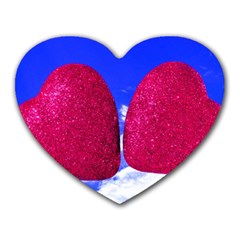 Two Hearts Heart Mousepads by essentialimage