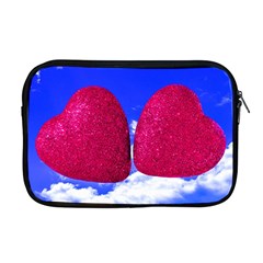 Two Hearts Apple Macbook Pro 17  Zipper Case by essentialimage