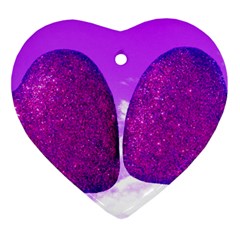 Two Hearts Heart Ornament (two Sides) by essentialimage