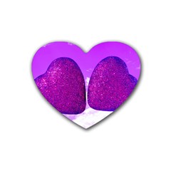 Two Hearts Heart Coaster (4 pack) 