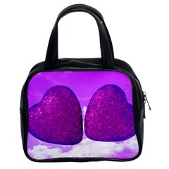 Two Hearts Classic Handbag (Two Sides)