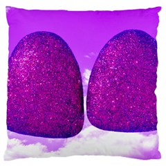 Two Hearts Large Cushion Case (one Side) by essentialimage