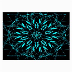 Digital Handdraw Floral Large Glasses Cloth by Sparkle