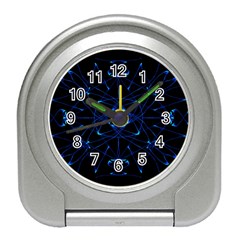 Digital Handdraw Floral Travel Alarm Clock by Sparkle
