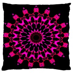 Digital Handdraw Floral Standard Flano Cushion Case (two Sides) by Sparkle