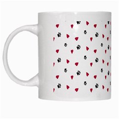 Dog Love White Mugs