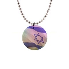 Israel 1  Button Necklace by AwesomeFlags