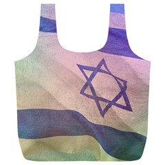 Israel Full Print Recycle Bag (xl) by AwesomeFlags