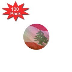 Lebanon 1  Mini Buttons (100 Pack) 