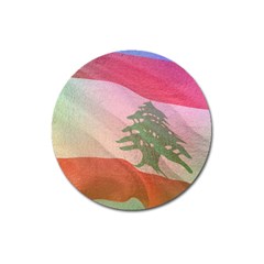 Lebanon Magnet 3  (round)