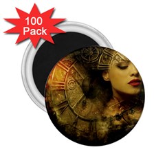 Surreal Steampunk Queen From Fonebook 2 25  Magnets (100 Pack) 