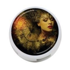 Surreal Steampunk Queen From Fonebook 4-port Usb Hub (one Side) by 2853937