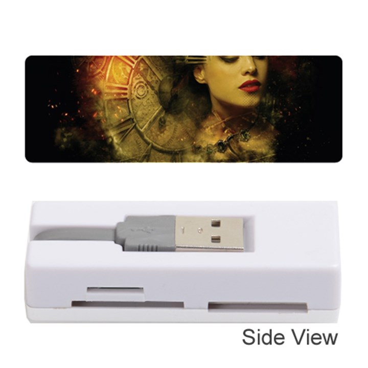 Surreal Steampunk Queen From Fonebook Memory Card Reader (Stick)