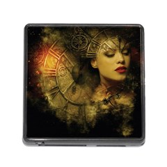 Surreal Steampunk Queen From Fonebook Memory Card Reader (square 5 Slot) by 2853937