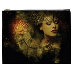 Surreal Steampunk Queen From Fonebook Cosmetic Bag (xxxl) by 2853937