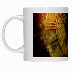 Surreal Steampunk Queen From Fonebook White Mugs by 2853937
