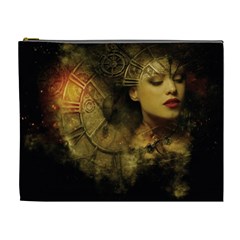 Surreal Steampunk Queen From Fonebook Cosmetic Bag (xl)
