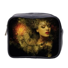 Surreal Steampunk Queen From Fonebook Mini Toiletries Bag (two Sides)