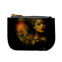 Surreal Steampunk Queen From Fonebook Mini Coin Purse