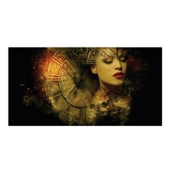 Surreal Steampunk Queen From Fonebook Satin Shawl by 2853937