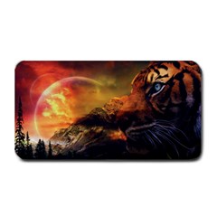 Tiger King In A Fantastic Landscape From Fonebook Medium Bar Mats by 2853937