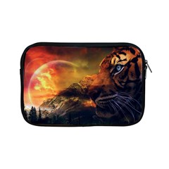 Tiger King In A Fantastic Landscape From Fonebook Apple Ipad Mini Zipper Cases by 2853937