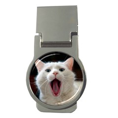 Wow Kitty Cat From Fonebook Money Clips (round)  by 2853937