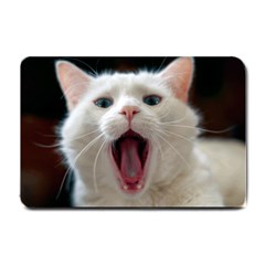 Wow Kitty Cat From Fonebook Small Doormat  by 2853937
