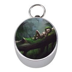 Wooden Child Resting On A Tree From Fonebook Mini Silver Compasses by 2853937