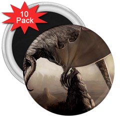 Lord Of The Dragons From Fonebook 3  Magnets (10 Pack)  by 2853937