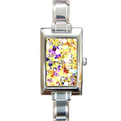 Sequins And Pins Rectangle Italian Charm Watch by essentialimage