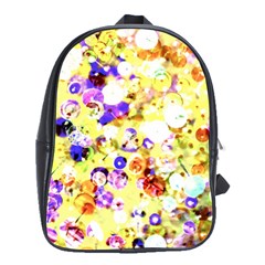 Sequins And Pins School Bag (large) by essentialimage