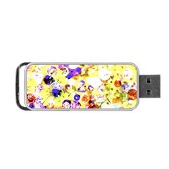 Sequins And Pins Portable Usb Flash (one Side) by essentialimage