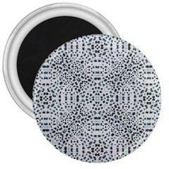 Dots Motif Geometric Print Design 3  Magnets