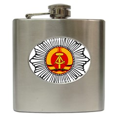 Deutsch Volkspolizei Badge Hip Flask (6 Oz) by abbeyz71