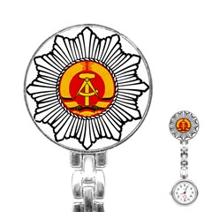 Deutsch Volkspolizei Badge Stainless Steel Nurses Watch by abbeyz71