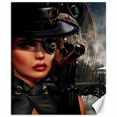 Steampunk Spy Lady Canvas 8  X 10  by 2853937