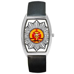 Volkspolizei Emblem Barrel Style Metal Watch by abbeyz71