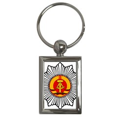 Volkspolizei Badge Key Chain (rectangle) by abbeyz71