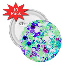 Sequins And Pins 2 25  Buttons (10 Pack)  by essentialimage