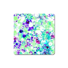 Sequins And Pins Square Magnet by essentialimage