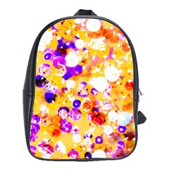 Summer Sequins School Bag (large) by essentialimage