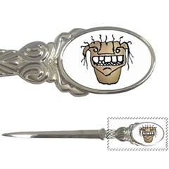 Sketchy Monster Head Drawing Letter Opener by dflcprintsclothing