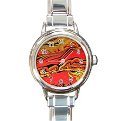 Warrior s Spirit Round Italian Charm Watch by BrenZenCreations