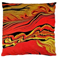 Warrior s Spirit Large Cushion Case (one Side) by BrenZenCreations