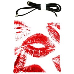 Red Lipsticks Lips Make Up Makeup Shoulder Sling Bag