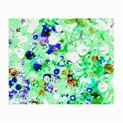 Summer Sequins Small Glasses Cloth (2 Sides) by essentialimage